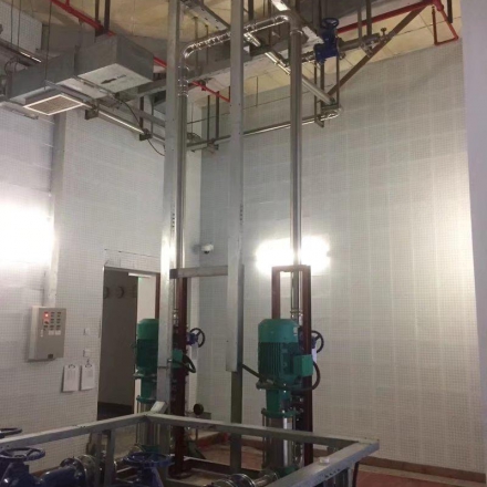 宝钢大厦设备机房吸音墙