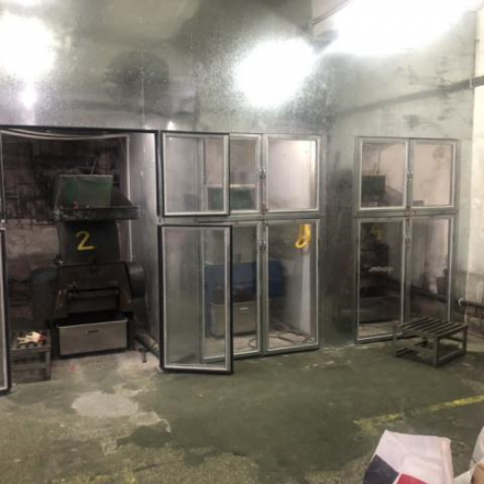 华行玩具粉碎机噪声治理工程